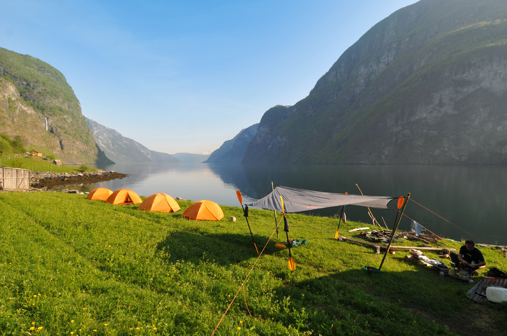 noorwegen-camperen-tent